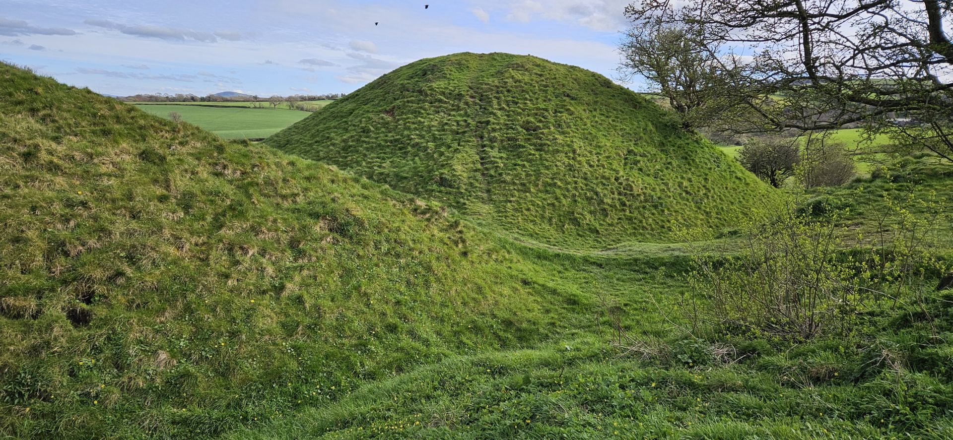 Pulverbatch Motte & Bailey